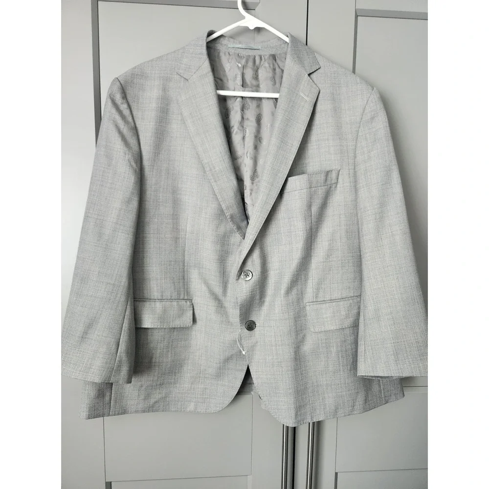 Knot Standard Super Nordstrom Gray Grey Men's Blazer Sports Coat Jacket 50R